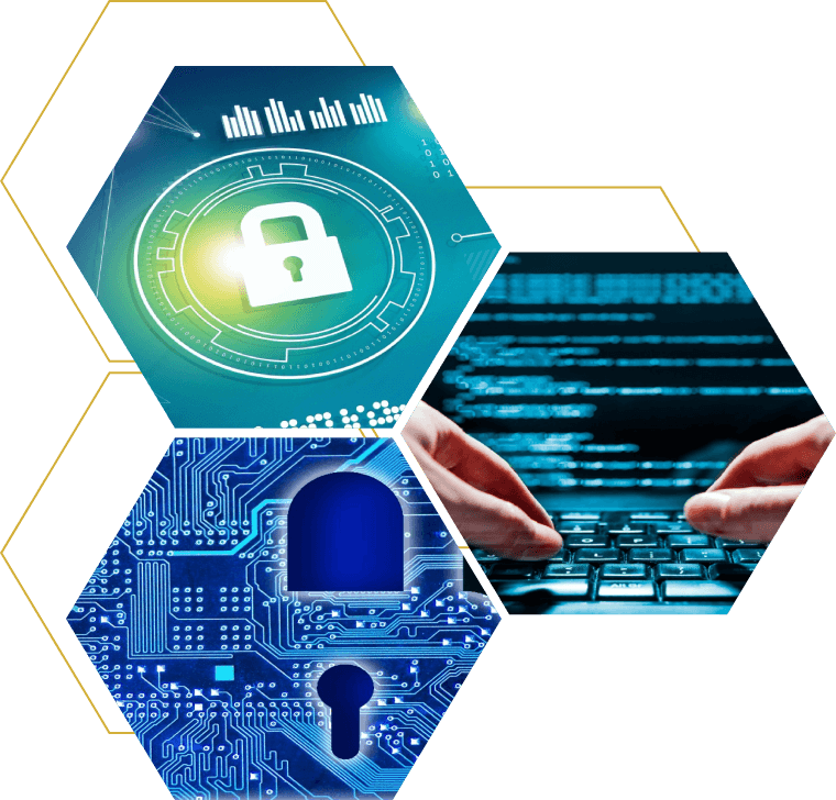 Combind image of networking